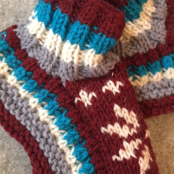 Tik Tik Fleece-lined Wool Knit Slippers - Picture 2 of 4